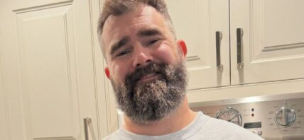 Jason Kelce smiling