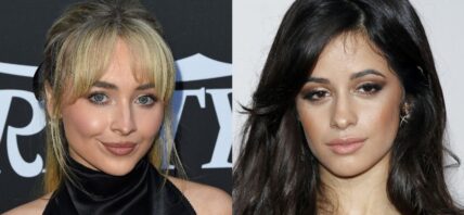 Sabrina Carpenter (left) Camila Cabello (right)