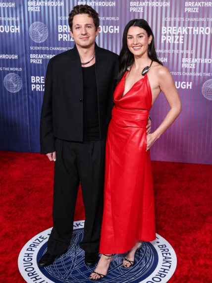 Charlie Puth and Brooke Sansone at the 10th Annual Breakthrough Prize Ceremony