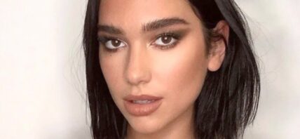 Dua Lipa close up