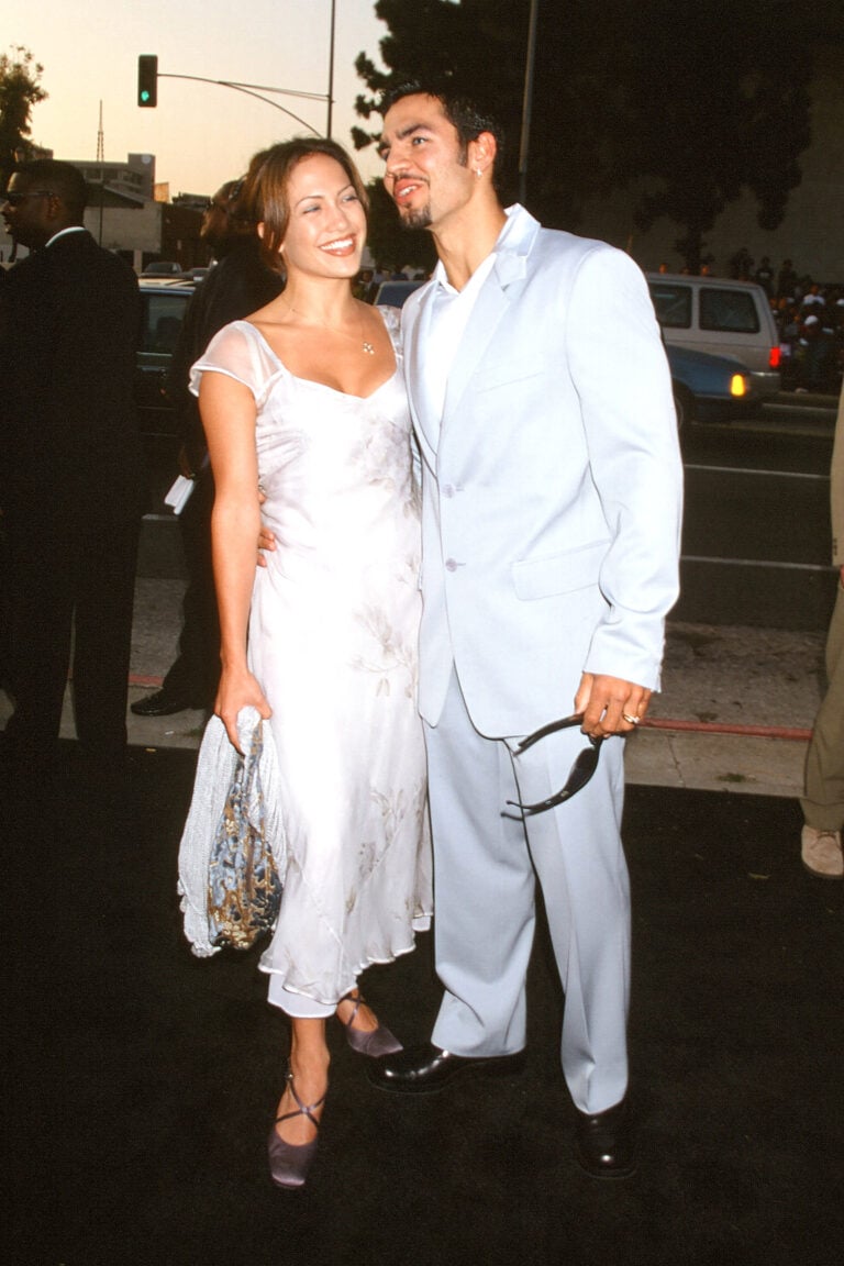 Jennifer Lopez with Ojani Noa