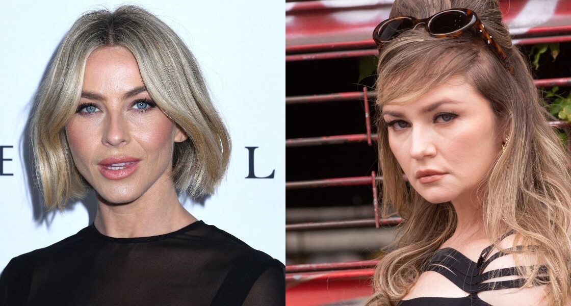 Julianne Hough (left) Anna Delvey (right)