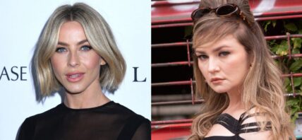 Julianne Hough (left) Anna Delvey (right)