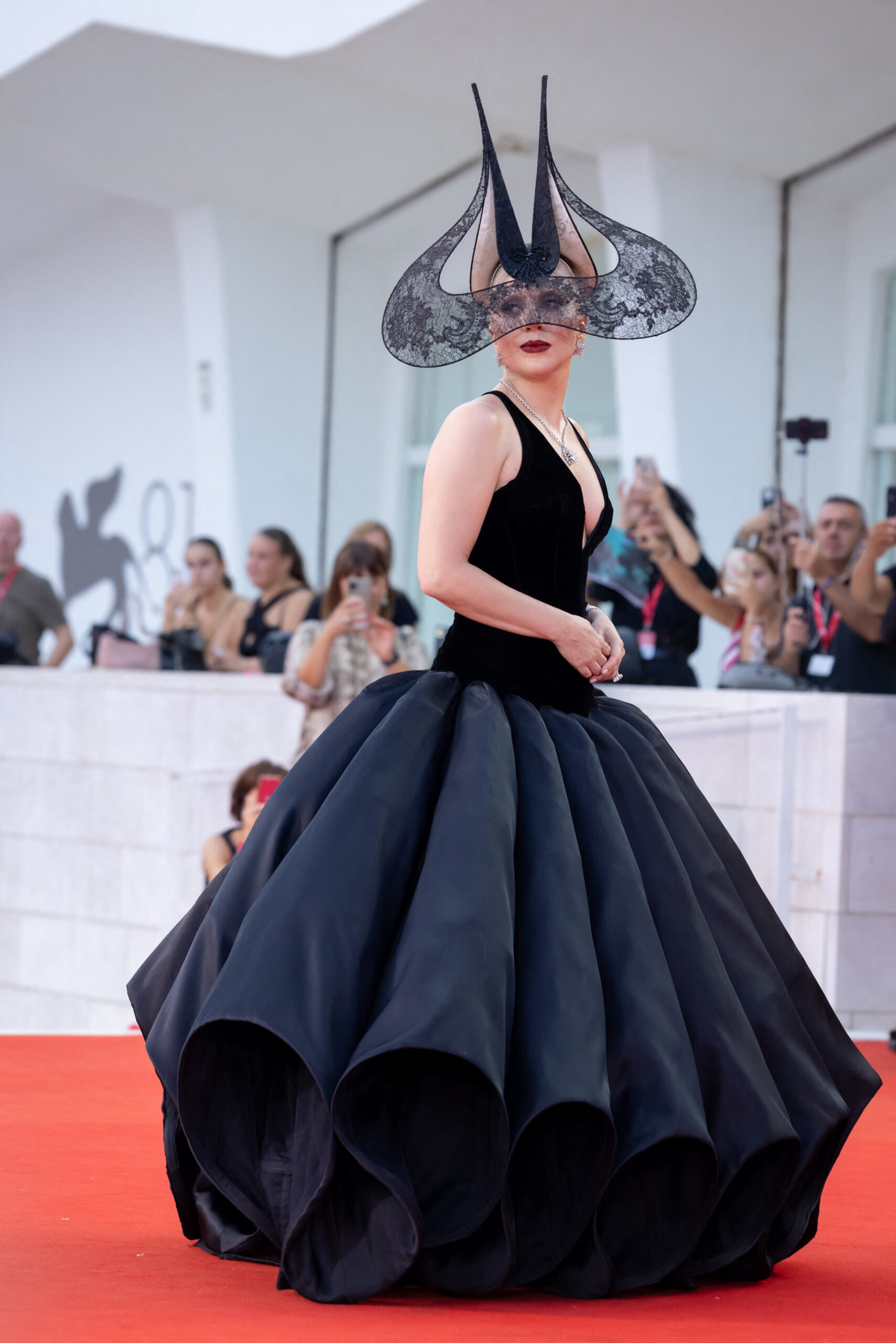 Lady Gaga at Joker: Folie à Deux" Red Carpet - The 81st Venice International Film Festival