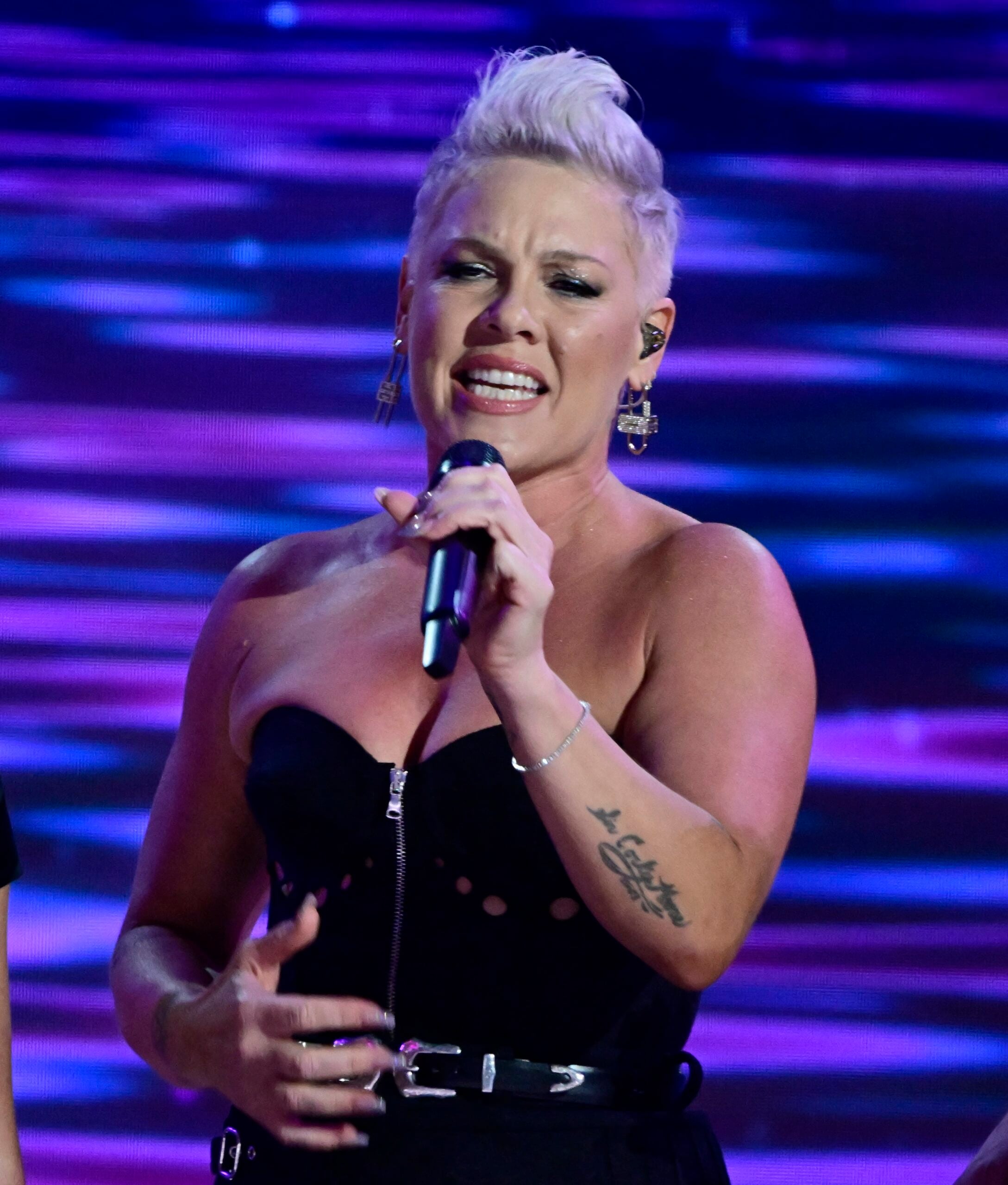 Pink Suffers Knee Injury During Las Vegas Concert