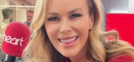 Amanda Holden smiles close up