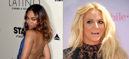 Britney Spears and Zoe Saldaña featured image