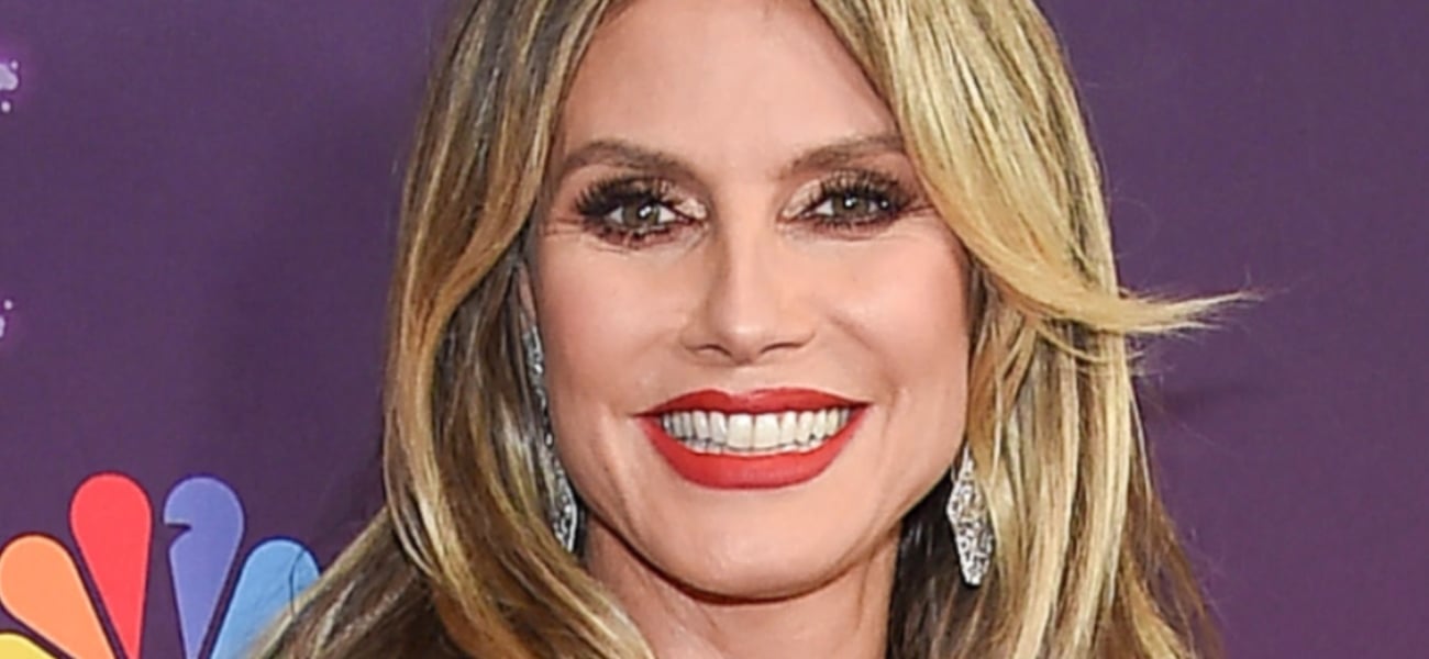 Heidi Klum Running In Wet Bikini Shows Off Her ‘Scrambled Eggs’
