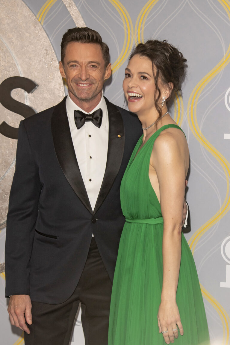 Hugh Jackman and Sutton Foster