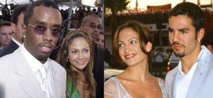 Diddy, Jennifer Lopez, Ojani Noa photo collage