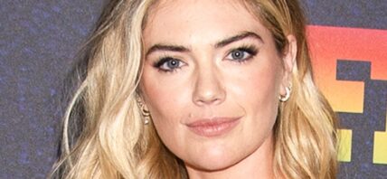 Kate Upton poses at an event