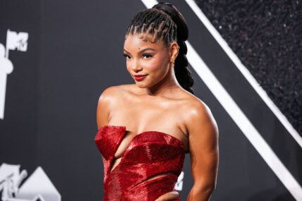 ELMONT, NEW YORK, USA - SEPTEMBER 11: 2024 MTV Video Music Awards held at UBS Arena on September 11, 2024 in Elmont, New York, United States. 12 Sep 2024 Pictured: Halle Bailey. Photo credit: Xavier Collin/Image Press Agency/MEGA TheMegaAgency.com +1 888 505 6342 (Mega Agency TagID: MEGA1197972_099.jpg) [Photo via Mega Agency]
