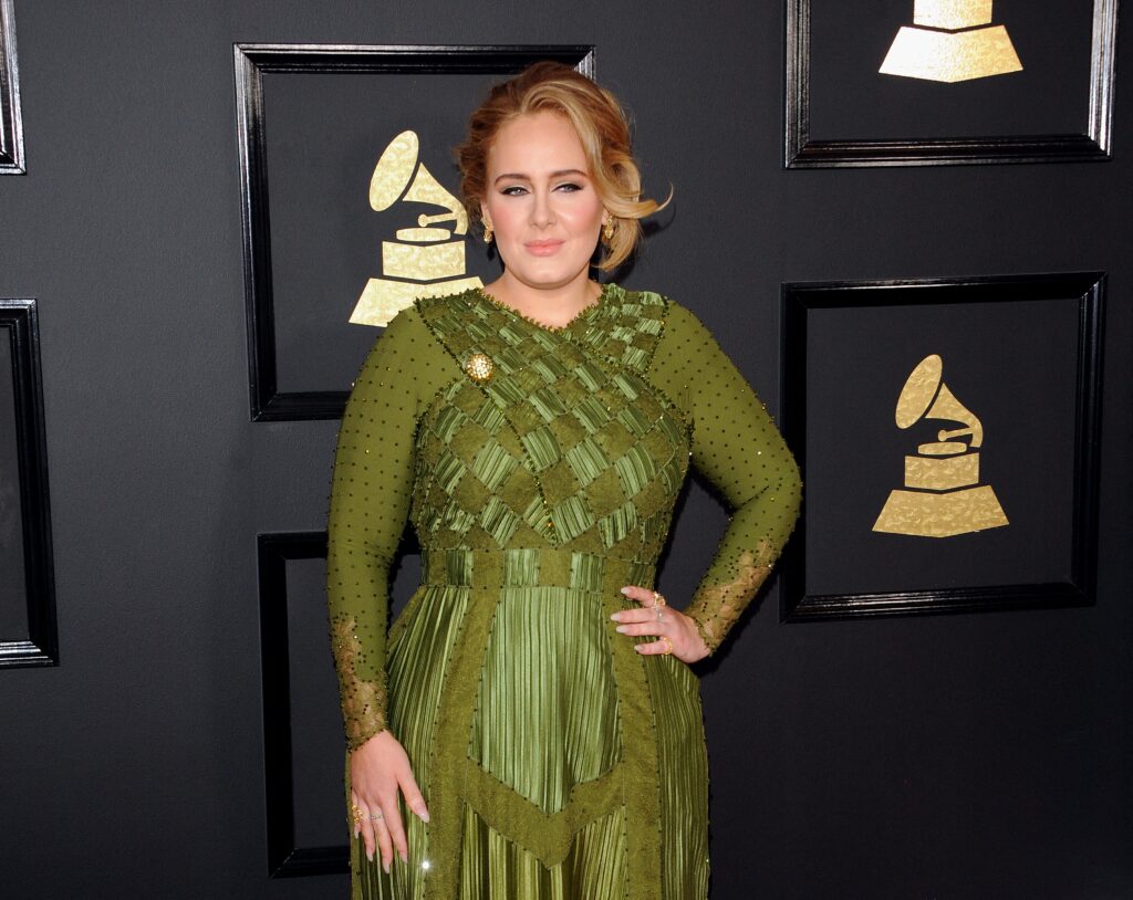 Adele at the Grammy's