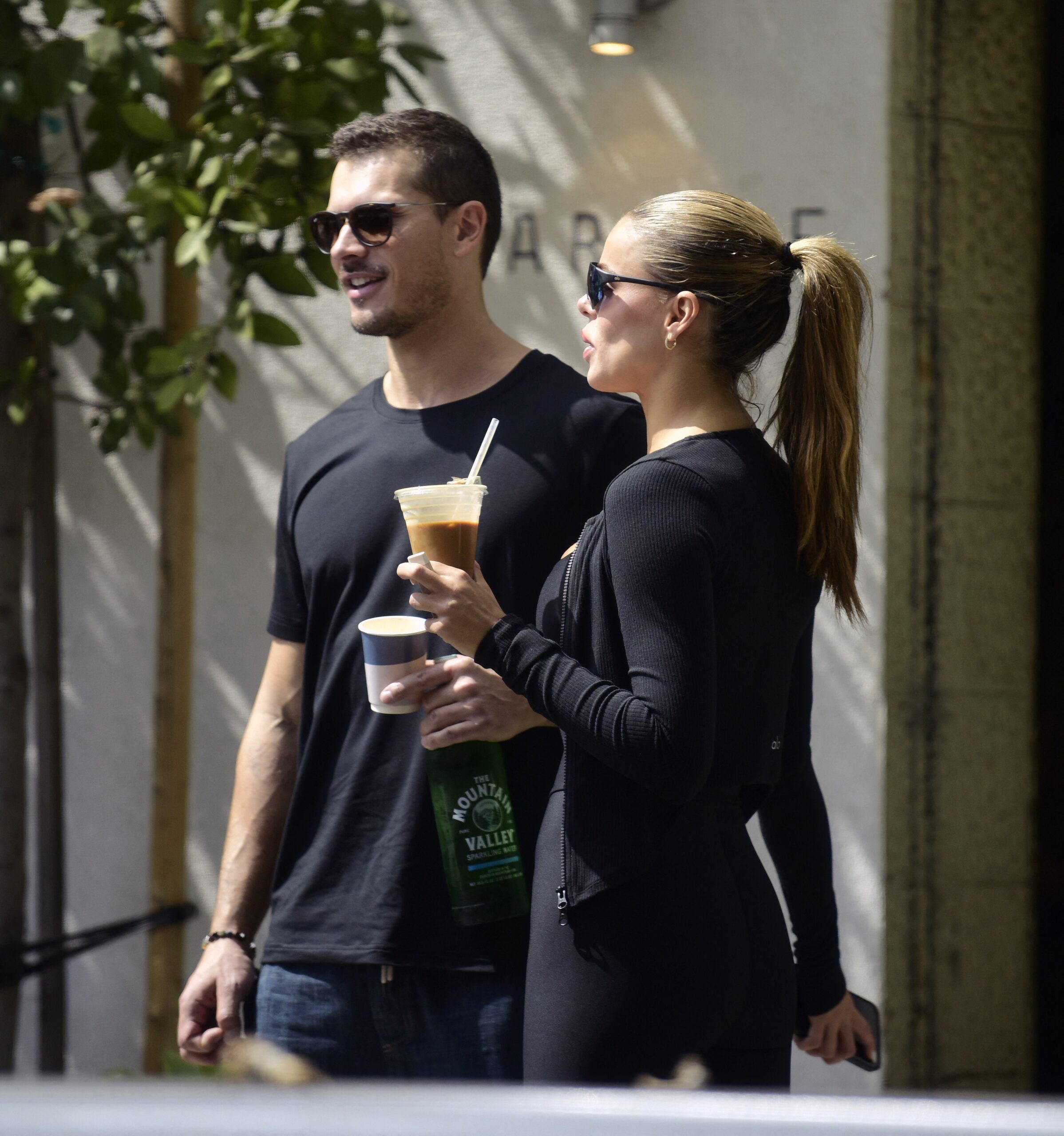 Gleb Savchenko take Coffee Break Amid DWTS Rehearsals