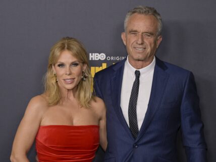 Cheryl Hines and RFK Jr. at HBO's ''Curb Your Enthusiasm'' Season 12