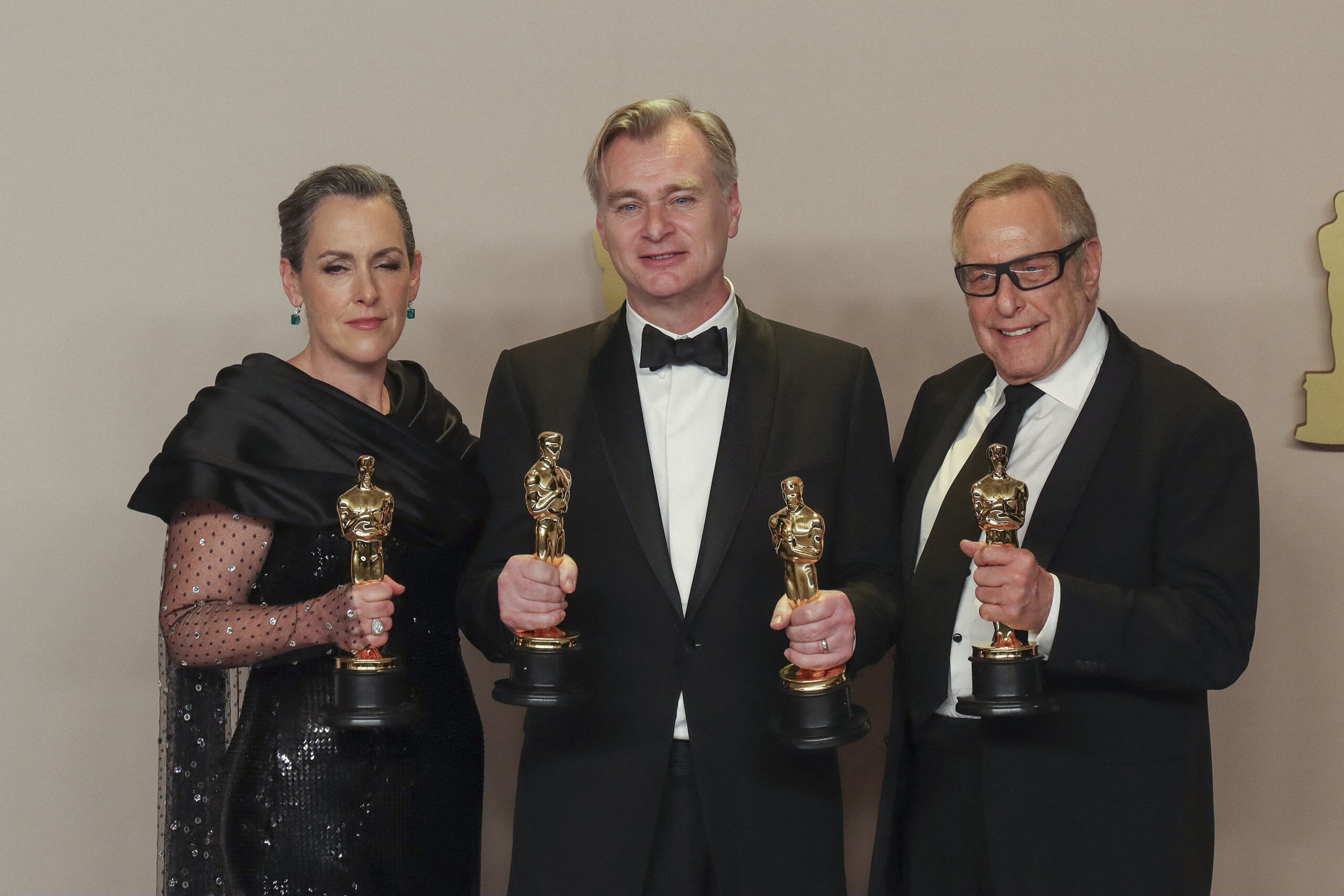 Christopher Nolan and company at Oscars