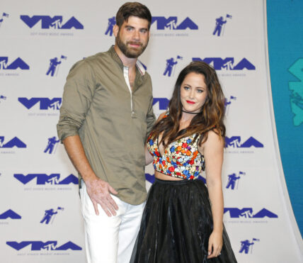 Jenelle Evans and David Eason at 2017 MTV Video Music Awards