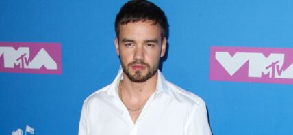 Liam Payne in white dress shirt
