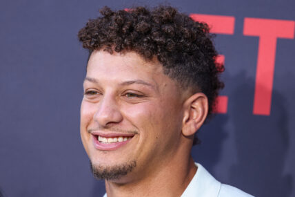 Patrick Mahomes at Los Angeles Premiere Of Netflix's 'Quarterback' Season 1