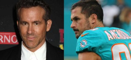 Ryan Reynolds (left) Danny Amendola (right)