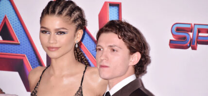 Zendaya and Tom Holland at Sony Pictures' "Spider-Man: No Way Home" Los Angeles Premiere