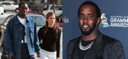 Diddy, Jennifer Lopez photo collage