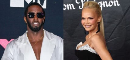 Diddy, Kristin Chenoweth photo collage