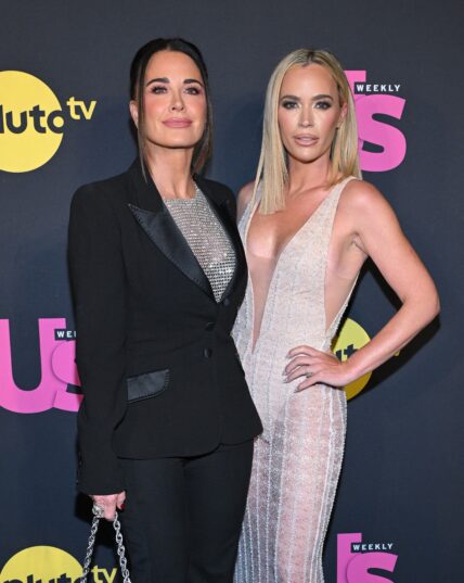Kyle Richards and Teddi Mellencamp attend the 2024 Reality TV Stars of The Year