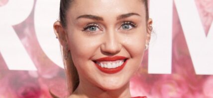 Miley Cyrus smiling close up