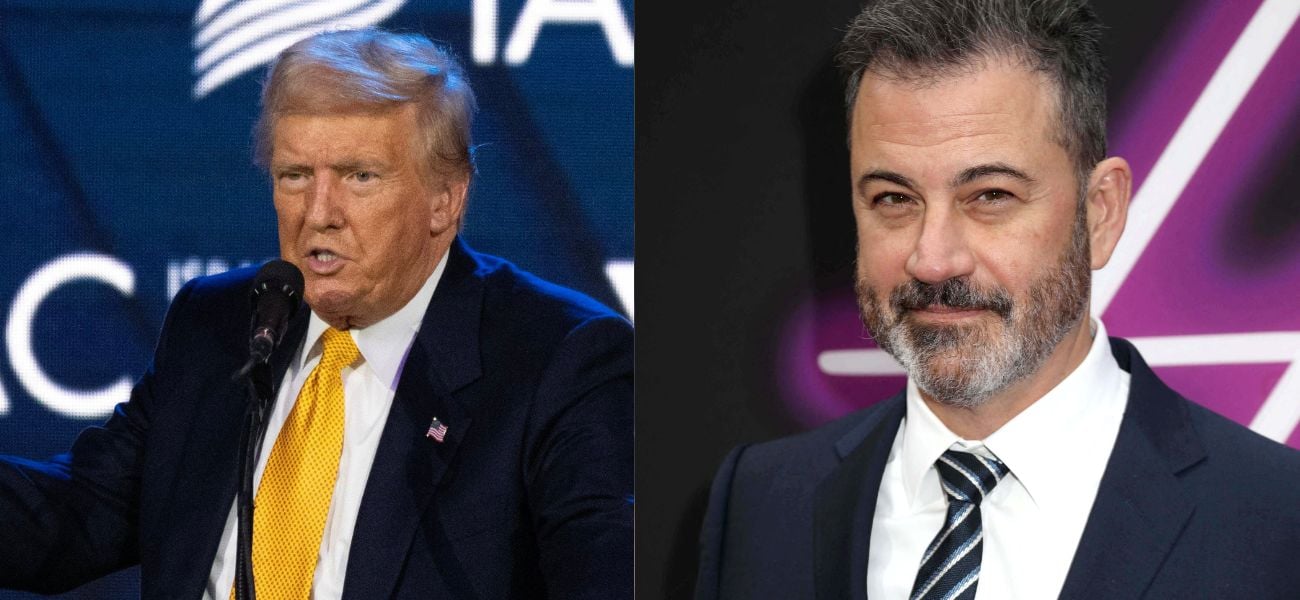 Jimmy Kimmel agradece Trump no discurso de aceitação de Peabody