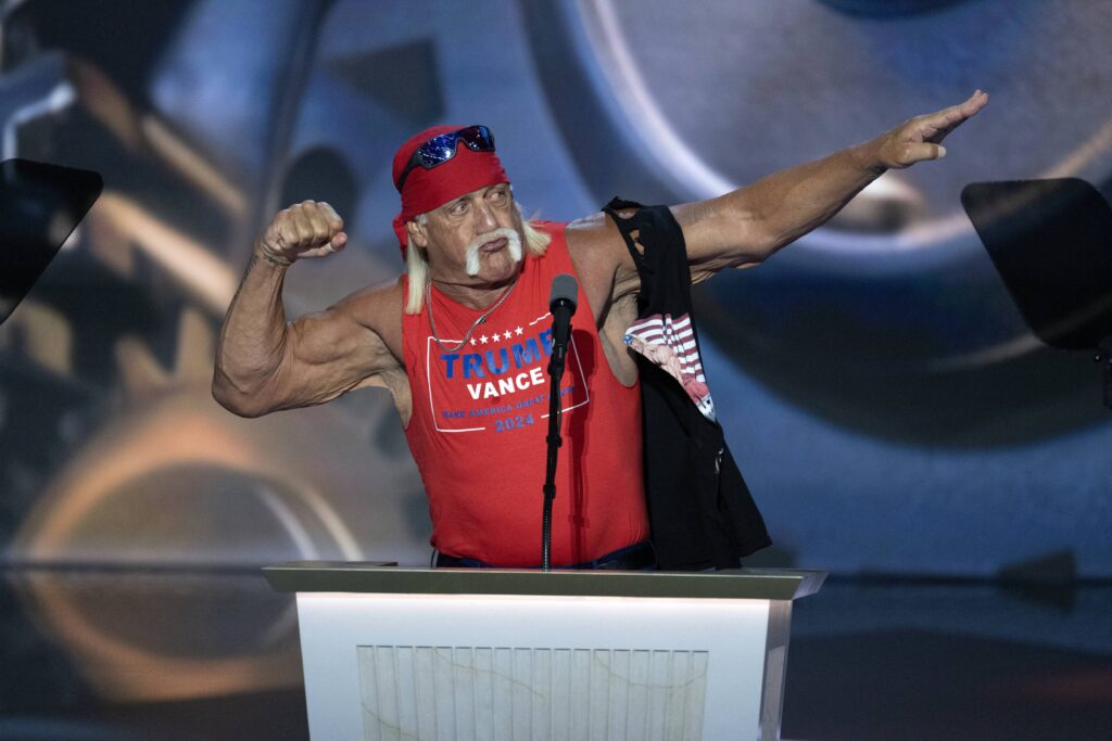 Hulk Hogan at 2024 Republican National Convention  Day 4