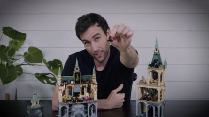 Harry Potters Neville Longbottom actor Matthew Lewis celebrates 20 years of LEGO Harry Potter magic by recreating favourite scenes