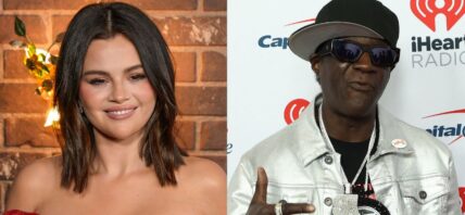 Selena Gomez (left) Flavor Flav (right)