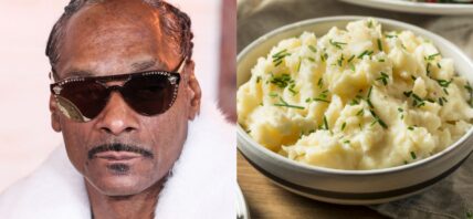 Snoop Dogg (left) Mashed Potatoes (right)