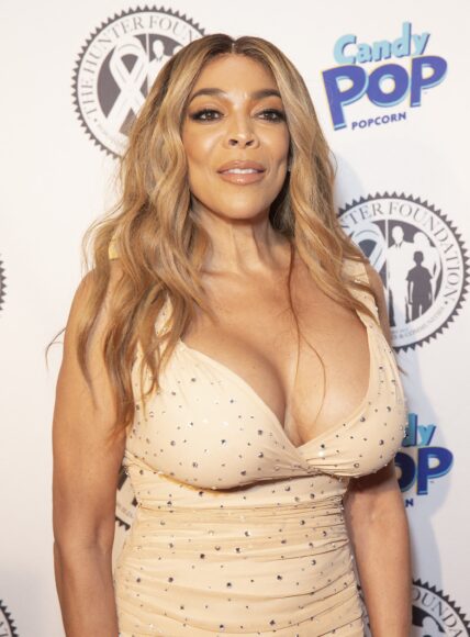 Wendy Williams wearing dress by Norma Kamali