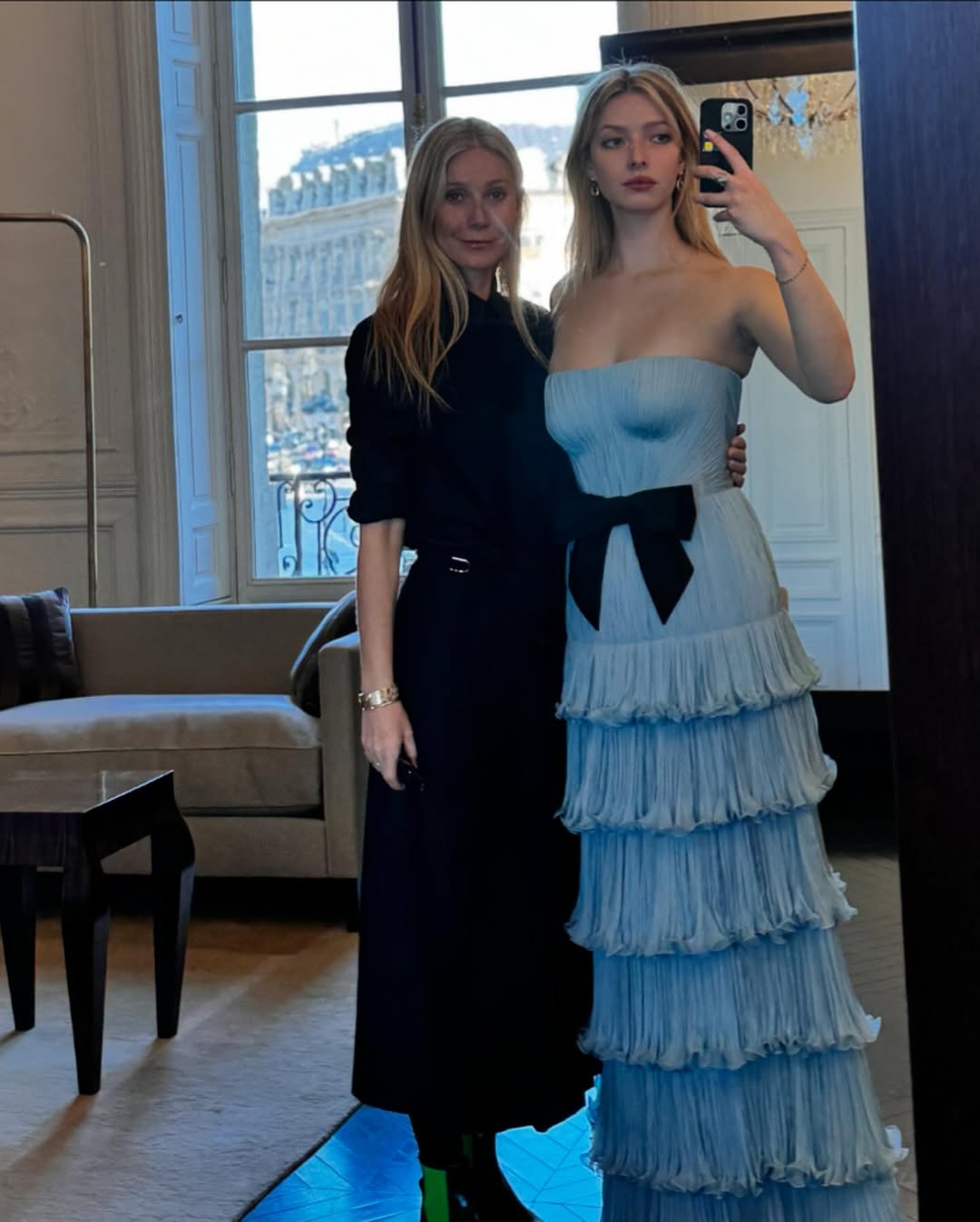 Apple Martin and her mother Gwyneth Paltrow
