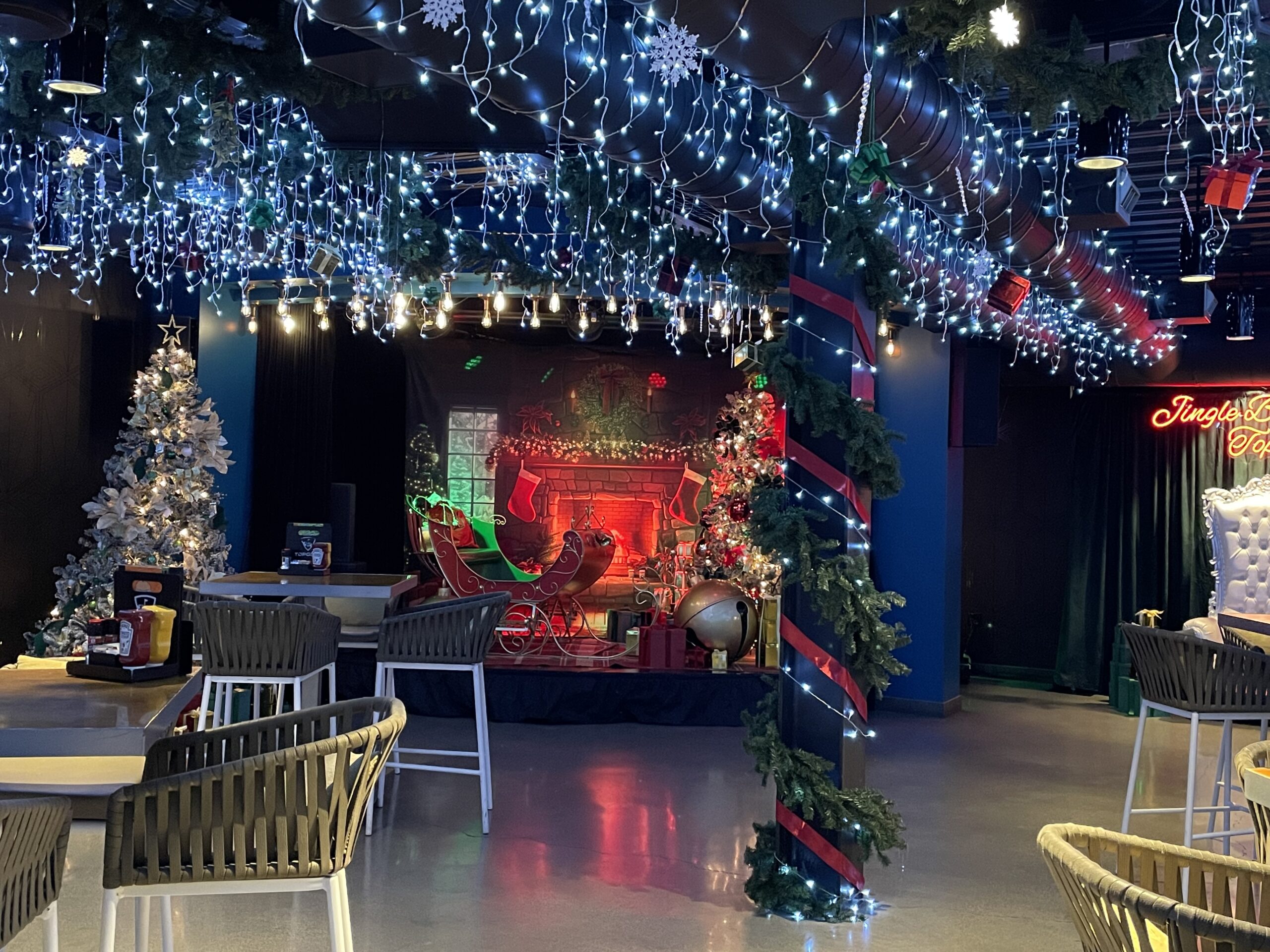 Topgolf Jingle Bell Lounge