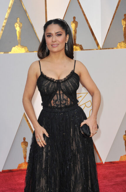 89th Annual Academy Awards held at the Hollywood and Highland Center in Hollywood. 26 Feb 2017 Pictured: Salma Hayek. Photo credit: Lumeimages / MEGA TheMegaAgency.com +1 888 505 6342 (Mega Agency TagID: MEGA1210954_036.jpg) [Photo via Mega Agency]