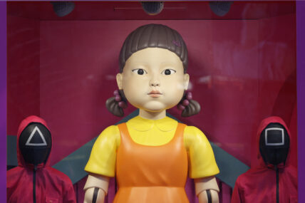Netflix 'Squid Game' doll appears in Tokyo