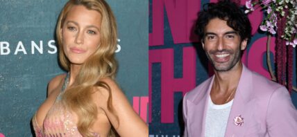 Blake Lively (left) Justin Baldoni (right)