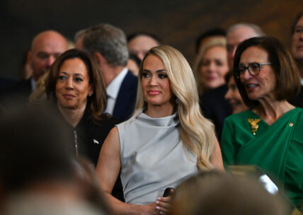 Carrie Underwod performs at Donald Trump's inauguration