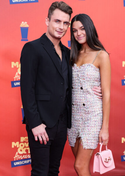 James Kennedy and Ally Lewber at the 2022 MTV Movie And TV Awards: UNSCRIPTED