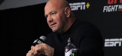 Dana Whita at a press conference