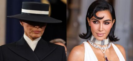 Melania Trump, Kim Kardashian photo collage