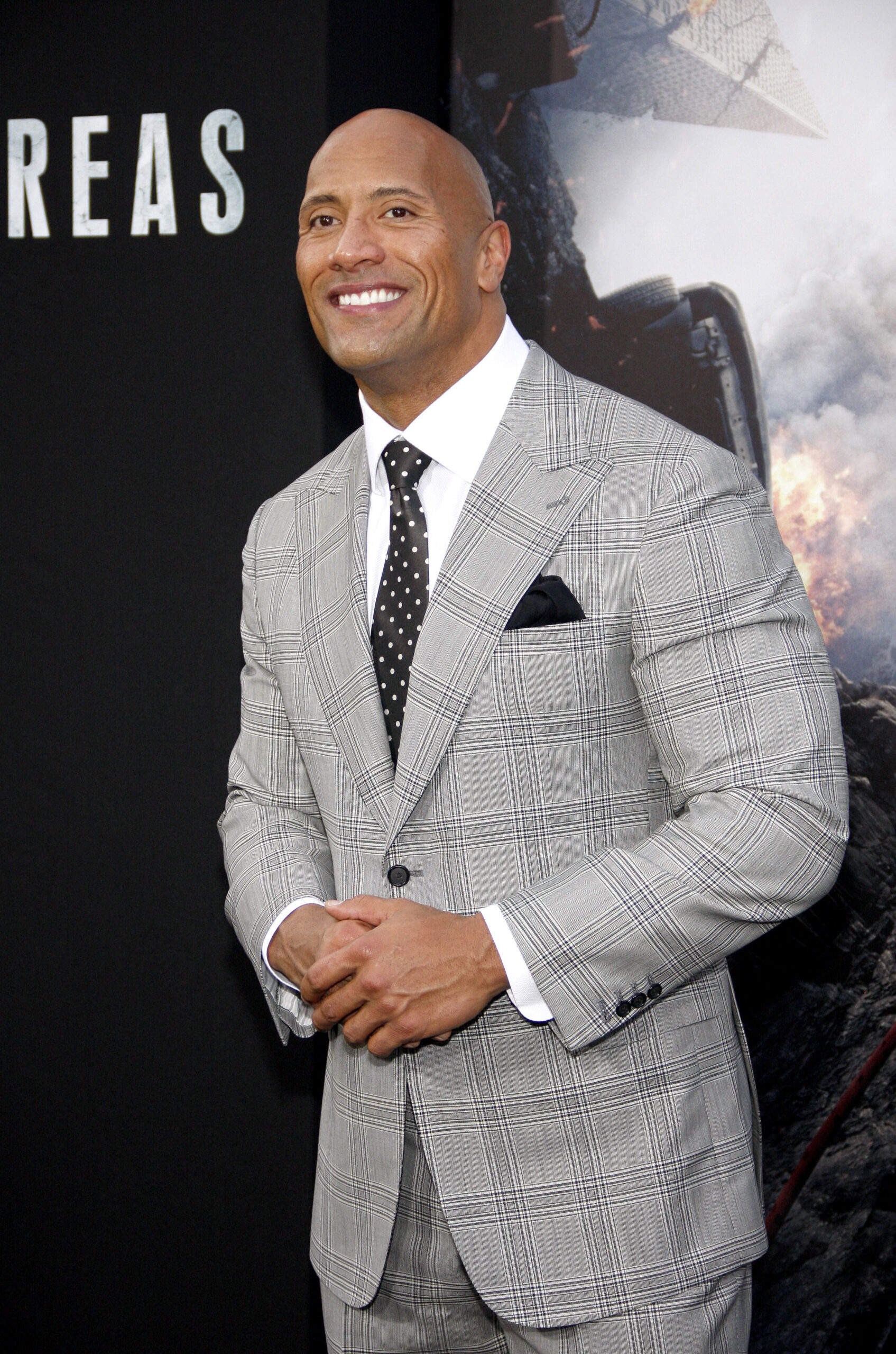 Dwayne Johnson at World Premiere Of 'San Andreas'