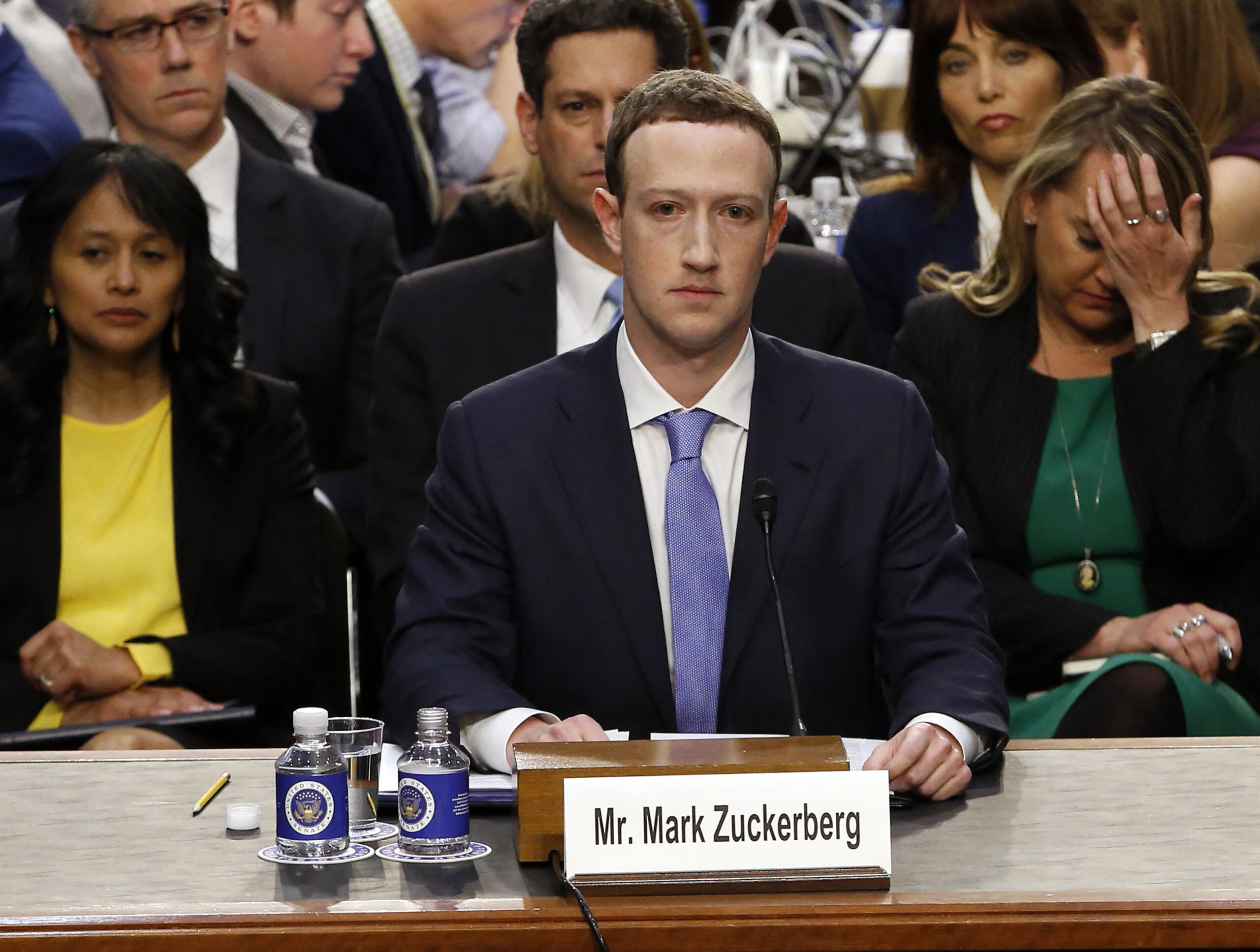 Mark Zuckerberg Testifies in the US Senate