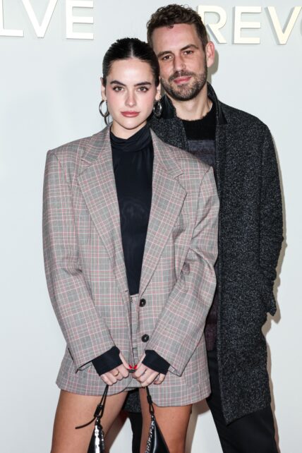 Natalie Joy and Nick Viall at REVOLVE x AT