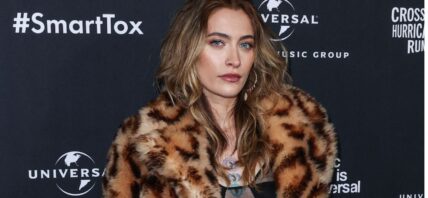 Paris Jackson poses.