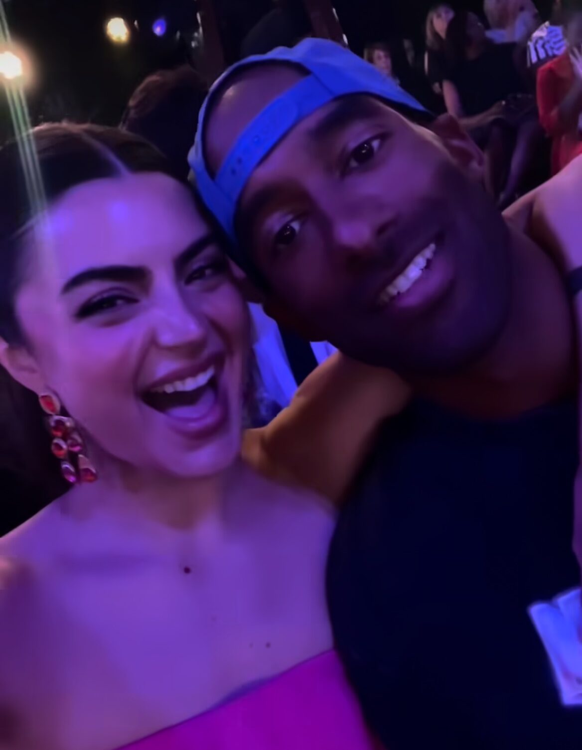 Rachael Kirkconnell and Matt James taking a selfie