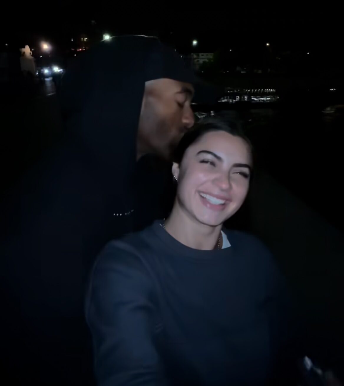 Rachael Kirkconnell and Matt James taking a selfie